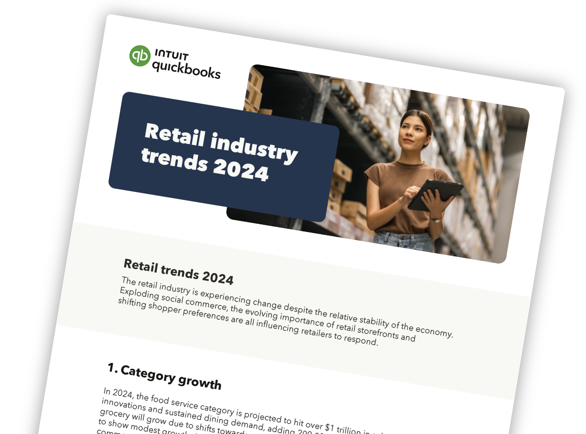 QuickBooks Retail infographic